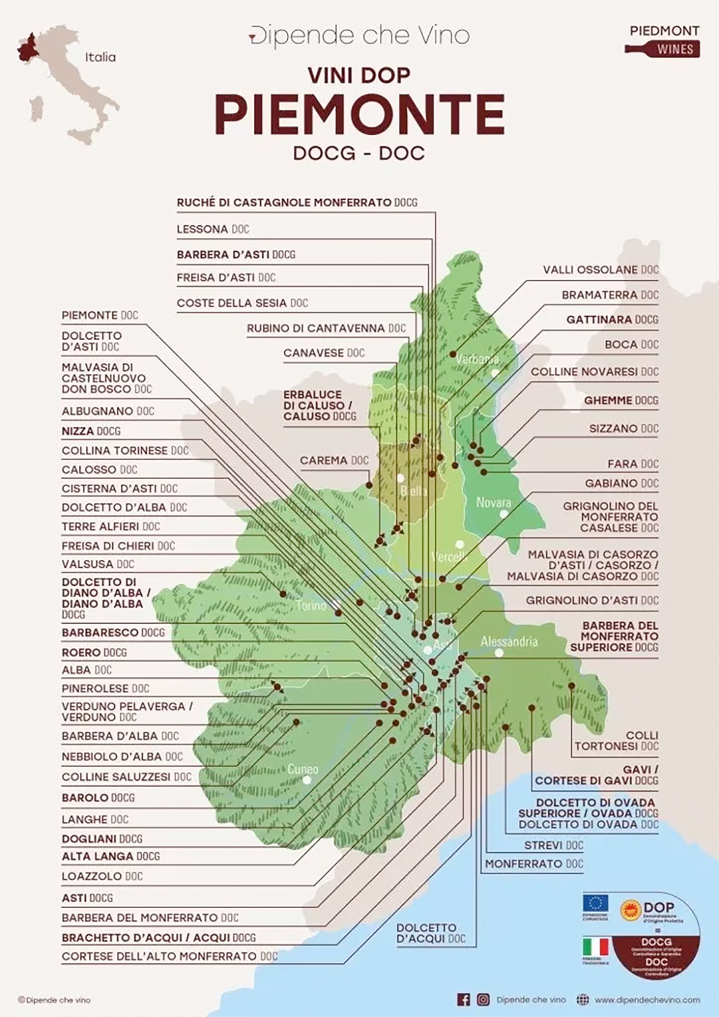 Plan Piemont Dipendechevino