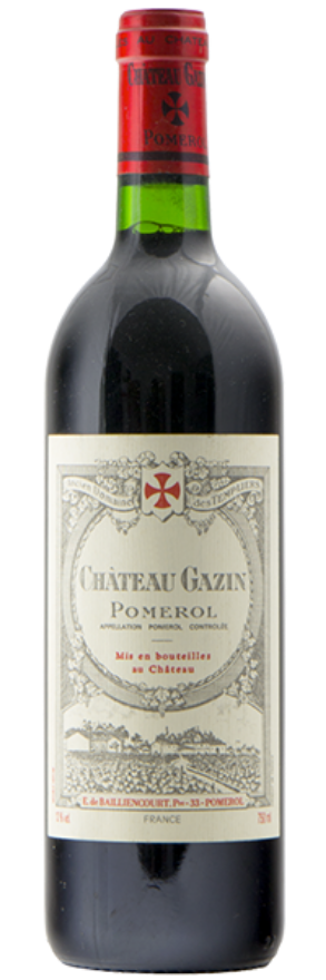 Château Gazin 2018, Pomerol AC, Merlot, Cabernet Franc, Cabernet Sauvignon, Bordeaux