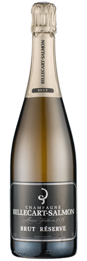 Billecart-Salmon Brut Reservé, Champagne AOC, Pinot Noir, Pinot Meunier, Chardonnay