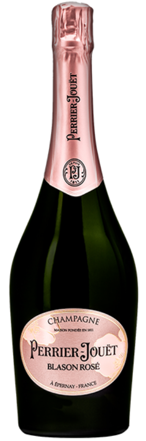 Perrier-Jouët Blason Rosé, Champagne AOC, Pinot Noir, Pinot Meunier, Chardonnay, Wine Spectator: 91