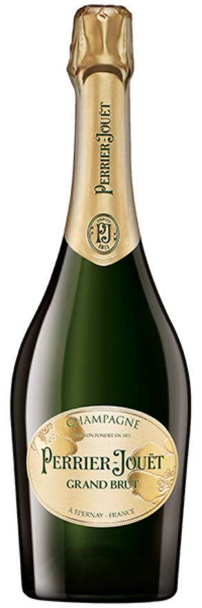 Perrier-Jouët Grand Brut, Champagne AOC, Pinot Noir, Chardonnay, Pinot Meunier