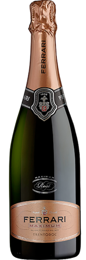 Spumante Maximum Brut Rosé Ferrari, Trento DOC