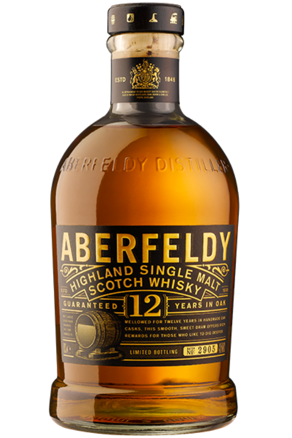 Aberfeldy 12 years 40°, Single Malt Whisky