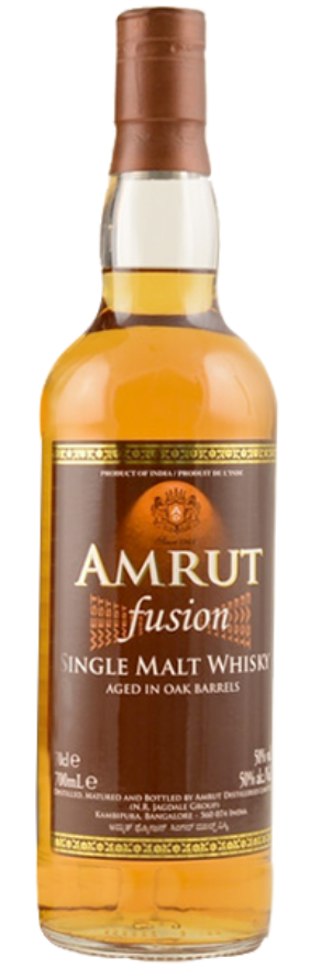 Amrut Fusion 50°, Indian Single Malt Whisky