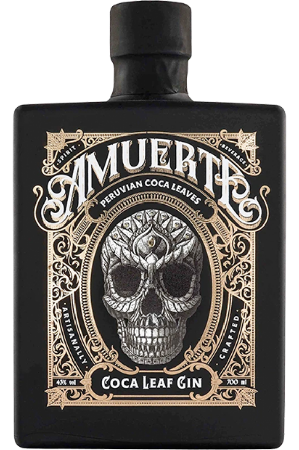 Amuerte Gin Black  43°, Belgien