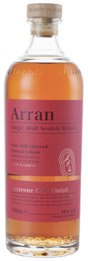 Arran Amarone Cask Finish 50°, Single Malt Whisky