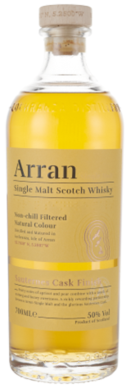 Arran Sauternes Cask Finish 50° Arran Sauternes Cask Finish 50°