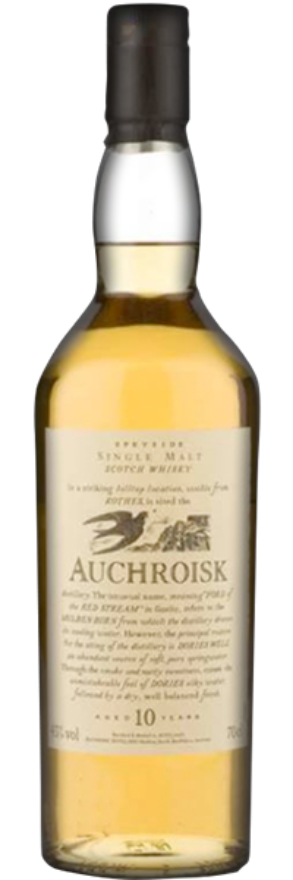 Auchroisk 10 years Flora & Fauna 43°, Single Malt Whisky