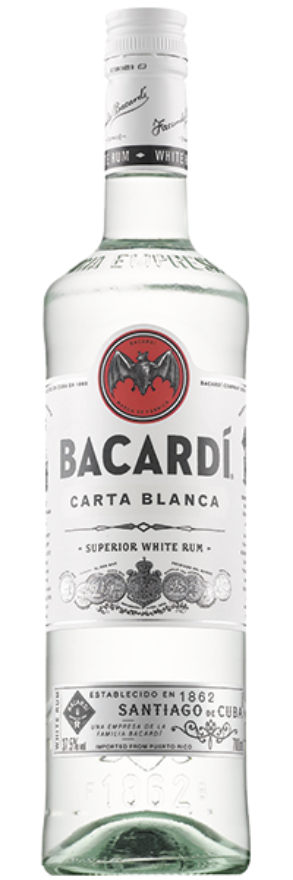 Bacardi Carta Blanca 37.5°