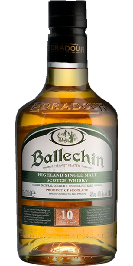 Ballechin 10 years 46°, Highland Malt Whisky