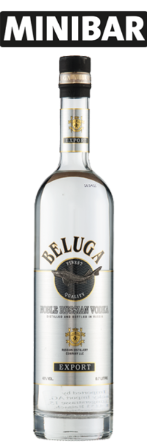 Beluga Russian Vodka Classic Line 40°, Minibar (12x5cl)