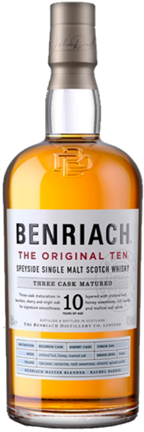 BenRiach 10 years Original Three Cask Matured 43°