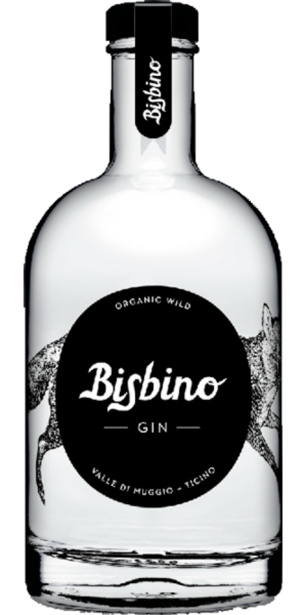 Bisbino Gin 40°, Val di Muggio, Tessin, BIO