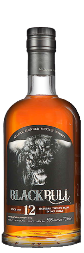Black Bull 12 years Blended Scotch Whisky 50°, Duncan Taylor, Schottland