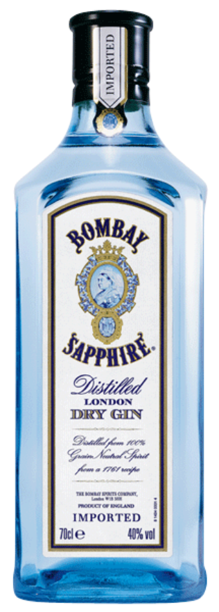 Bombay Sapphire Dry Gin 40°, England