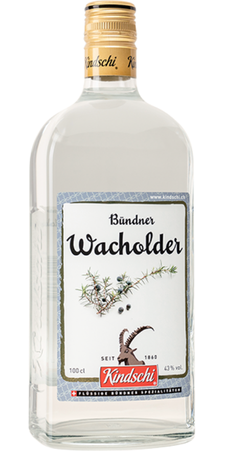 Bündner Wacholder 43° Kindschi Bündner Wacholder 43° Kindschi