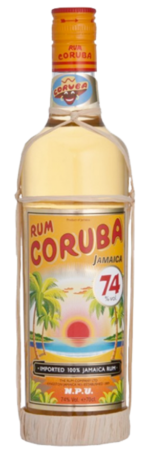 Coruba Rum N.P.U. 74° Hochprozent
