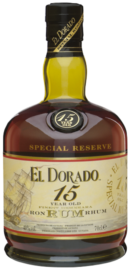 El Dorado Rum 15 years 43°, Guyana