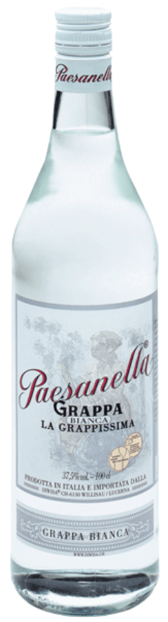 Grappa Bianca Paesanella 37.5° Grappa Bianca Paesanella 37.5°
