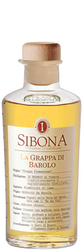 Grappa di Barolo 40° Sibona