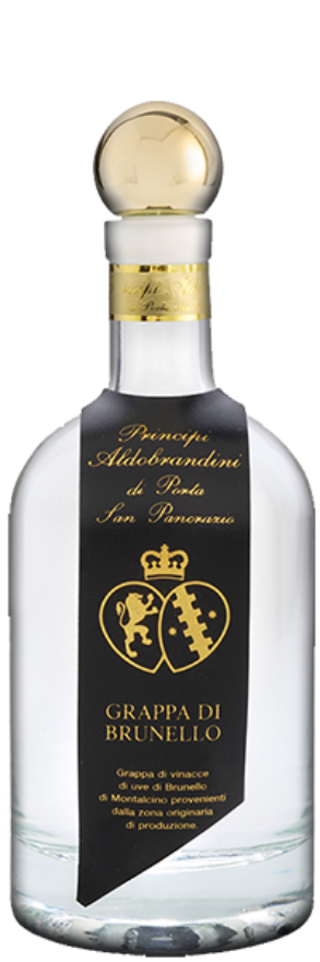 Grappa di Brunello Principi Aldobrandini 43°