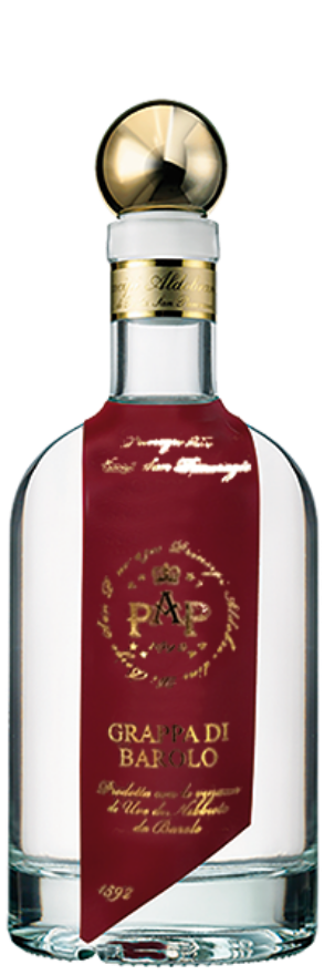 Grappa di Nebbiolo Principi Aldobrandini 43°, ( ehemals Barolo )