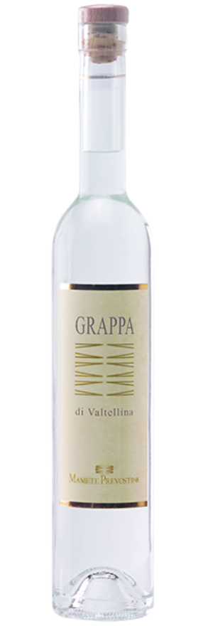 Grappa di Valtellina 40° Mamete Prevostini, Nebbiolo