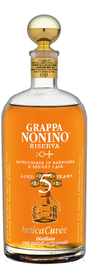 Grappa Riserva Antica Cuvée 5 years Nonino 43°