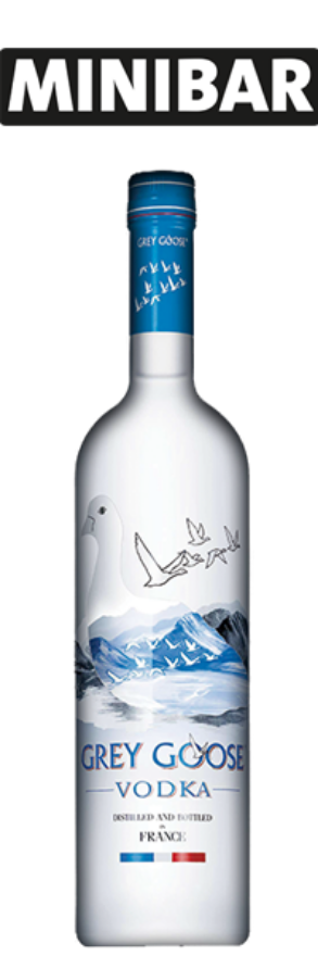 Grey Goose Vodka 40°, (Minibar 12x5cl)