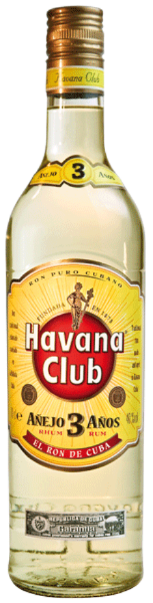 Havana Club Anejo 3 años 40°