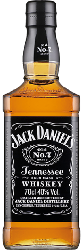 Jack Daniel's Black Label Old Nr.7 40°, Tennessee Whiskey