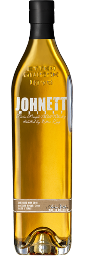 Etter JOHNETT 2012 Single Malt Whisky 44°, distilled Mai  2012 / abgefüllt Juni 2022