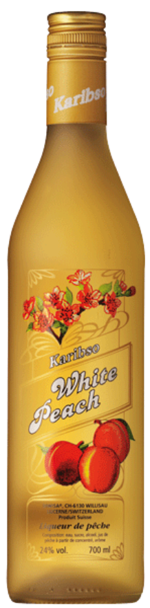 Karibso White Peach Liqueur 24°