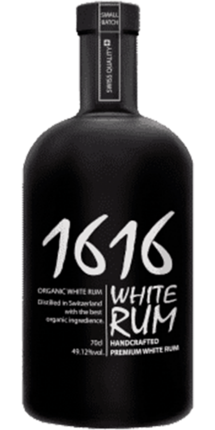 Langatun 1616 White Bio Rum 49.1°, Organic Rum