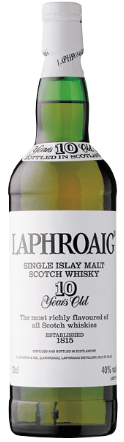 Laphroaig 10 years old 40°, Islay Malt Whisky