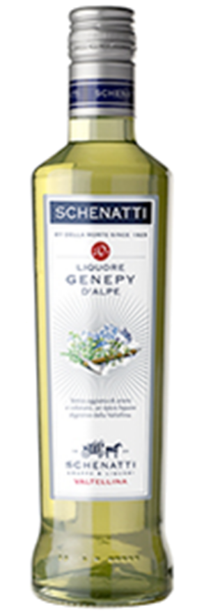 Liquore Genepy d'Alpe 35° Schenatti, Distillerie Riunite