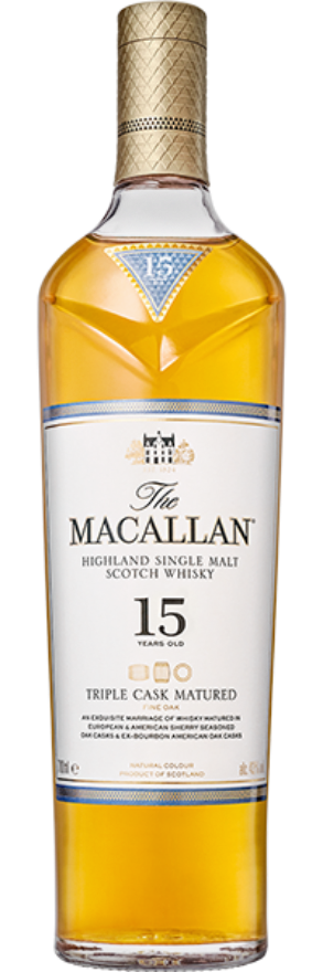 Macallan 15 years Old Triple Cask 43°