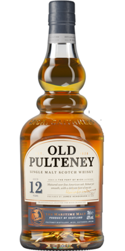 Old Pulteney 12 years 40°, Single Malt Whisky