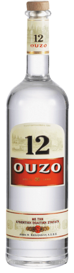 Ouzo 12 Anise 38°