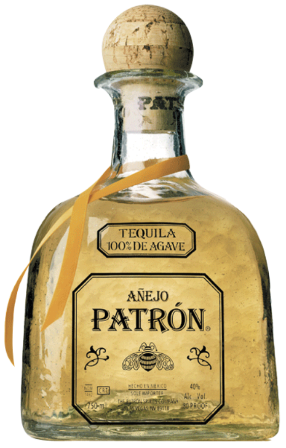Patron Tequila Añejo 40°, Mexiko