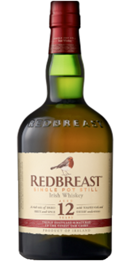 Redbreast 12 years 40°, Pure Pot Still Irish Whiskey