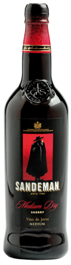 Sherry Medium Dry Sandeman 15°