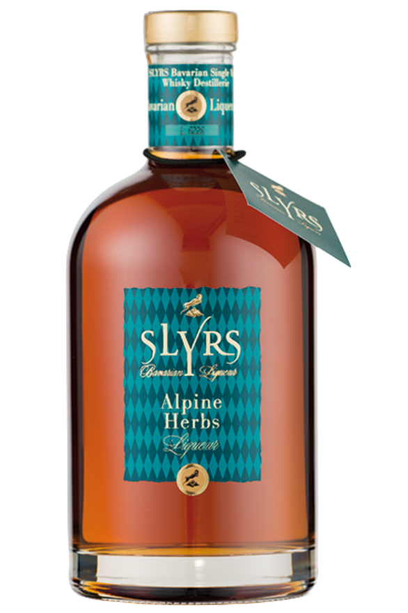 Slyrs Whisky-Liqueur Alpine Herbs 30°