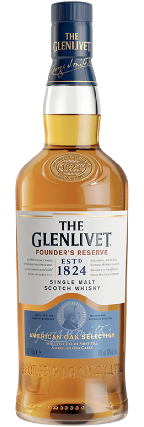 The Glenlivet Founder's Reserve 40°, Single Malt Whisky
( Ersetzt Glenlivet 12y )