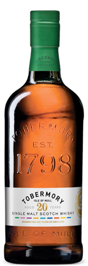 Tobermory 20 years 46.3°, Single Malt Whisky