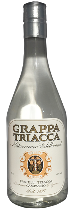 Veltliner Grappa Triacca 42°, Nebbiolo