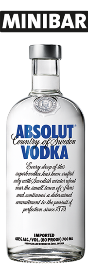 Vodka Absolut 40° Vodka Absolut 40°