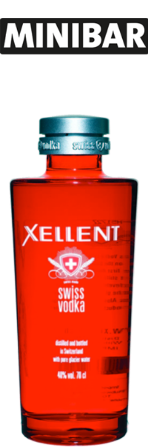 Xellent Swiss Vodka 40° Xellent Swiss Vodka 40°