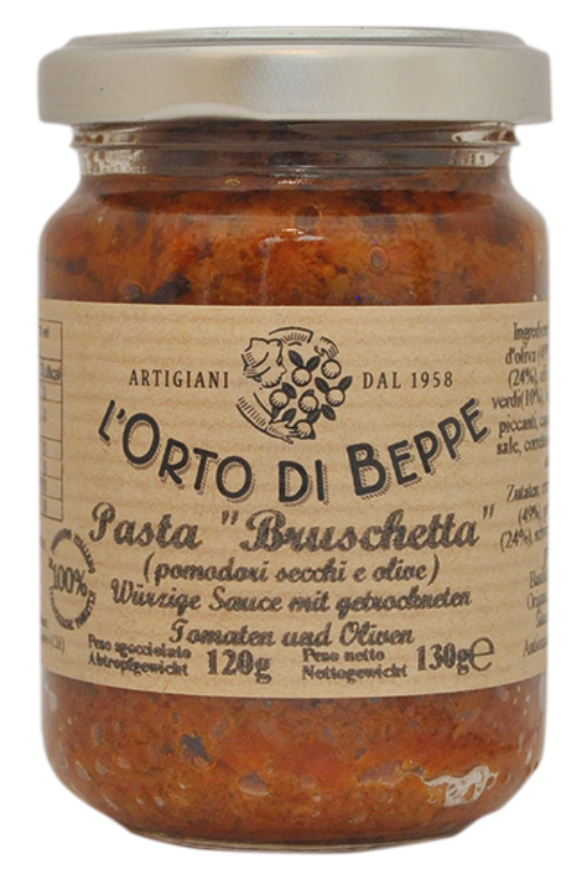 Paste Bruschetta L`Orto Beppe, 130gr