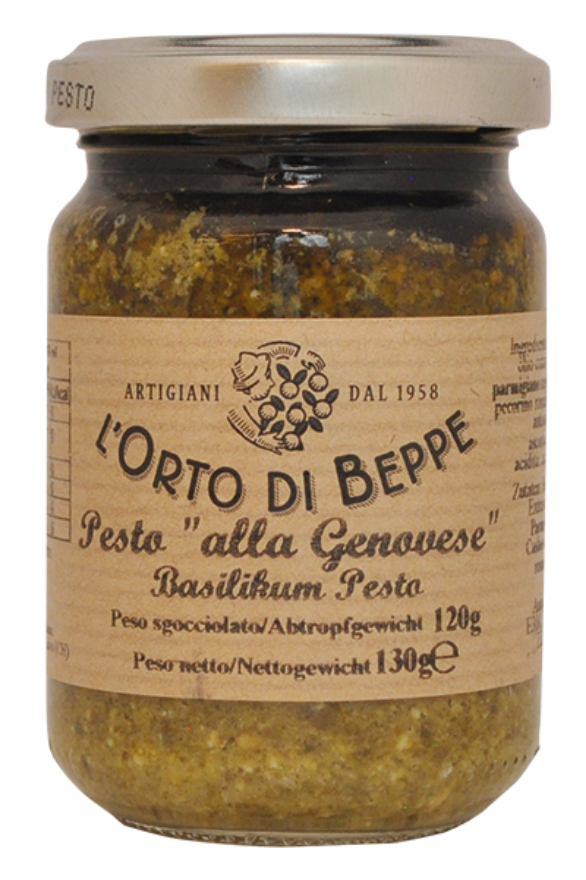 Pesto alla Genovese, L`Orto Beppe 130gr, L`Orto Beppe Bio